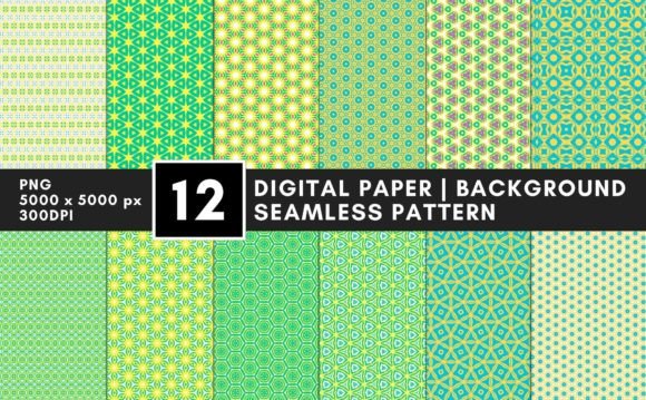 Download Yellow and Green Pattern - Premium Resources