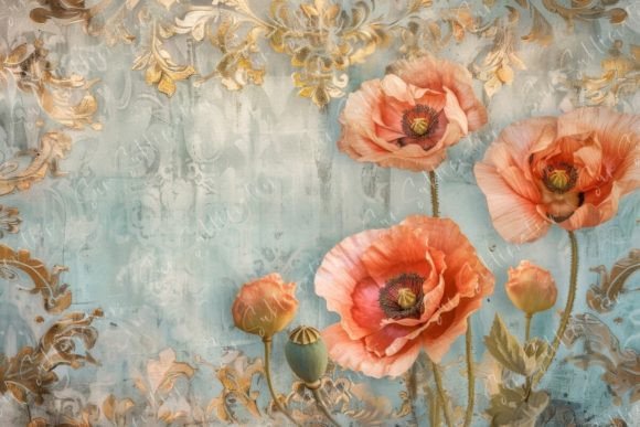 Download Vintage Floral Artwork - Floral artwork Collection