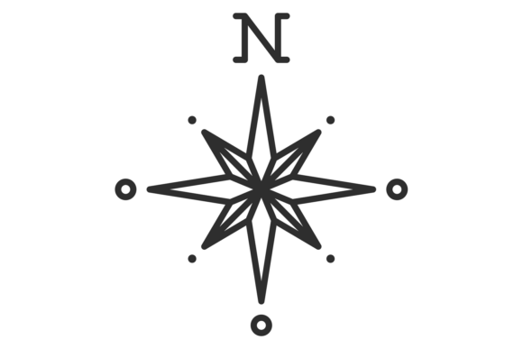 Download Compass Wind Star Line Icon. Cartography - Cartography Collection