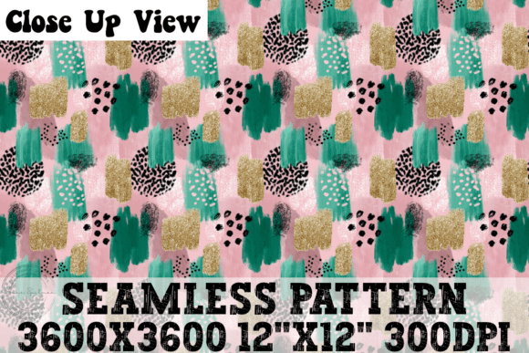 Download Funky Pink, Gold &amp; Green Pattern - Green pattern Collection