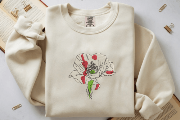 Download Vintage Poppy Bloom Floral Artwork - Floral artwork Collection