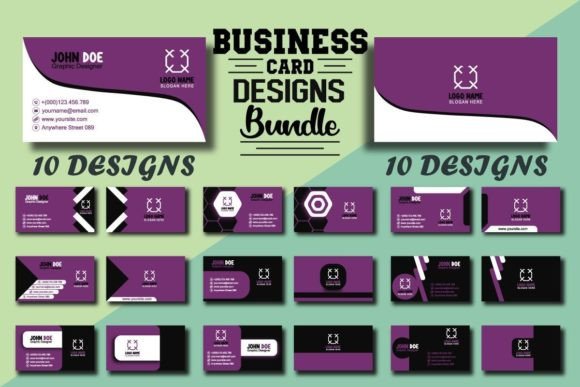 Download Business Card Designs Bundle - Business card designs Collection