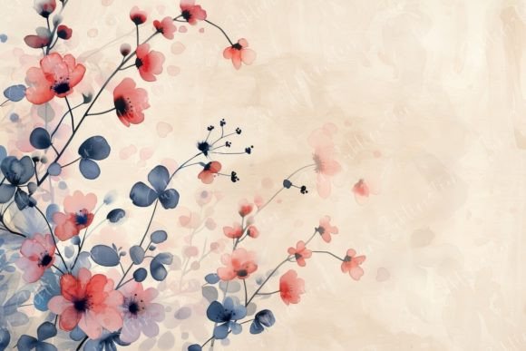 Download Watercolor Floral Artwork - Floral artwork Collection